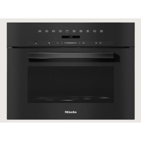 MIELE M 7244 TC Εντοιχιζόμενος Φούρνος Μικροκυμάτων 46lt Μαύρος obsidian